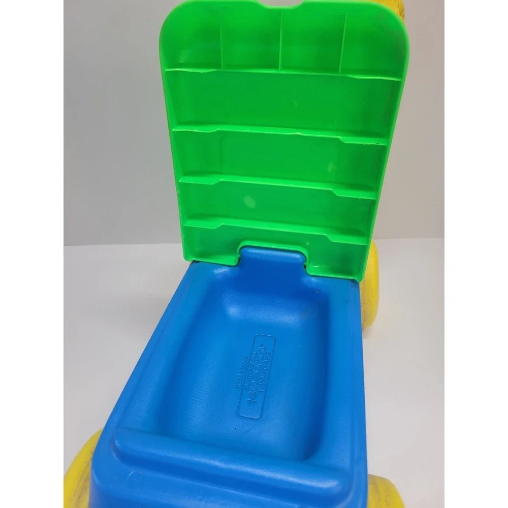 Vtg 1991 Playskool Big Bird Ride On Toy Bike Sesame street‎